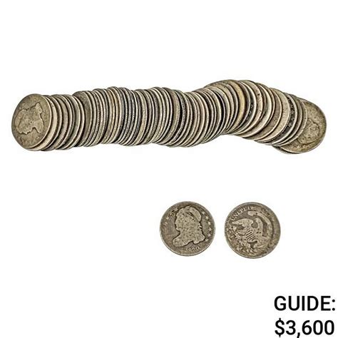 [68] Capped Bust Dime Roll