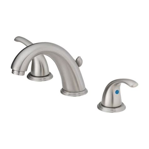 OakBrook Coastal Brushed Nickel Widespread 2-Handle WaterSense Bathroom ...