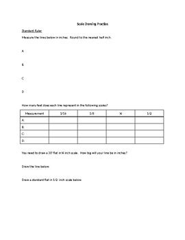 Image result for Scale Drawing Practice