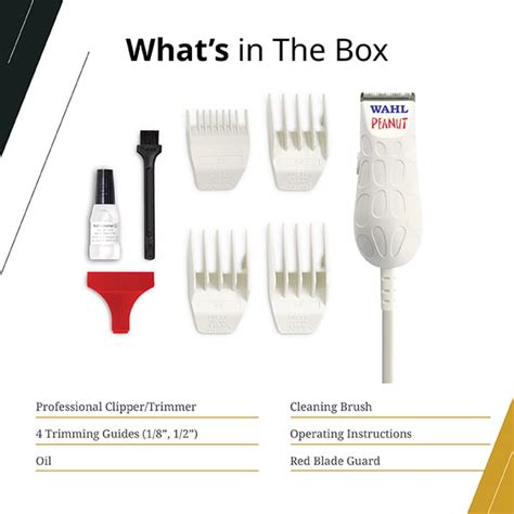 Image result for Wahl Peanut Clipper Tutorial