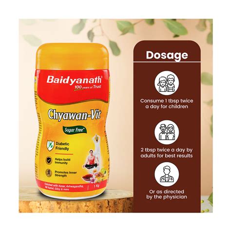 Baidyanath Sugar Free Chyawan-Vit | Boost Immunity Naturally with No ...