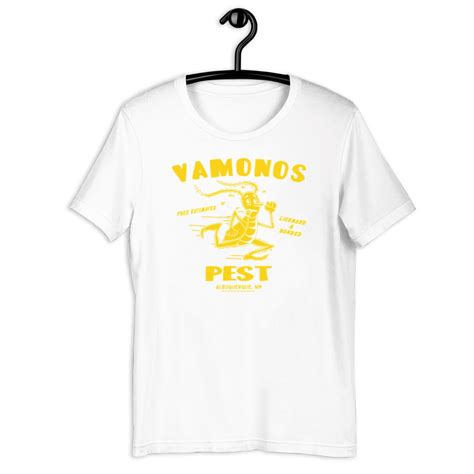 Breaking Bad Vamanos Pest Yellow Insect Logo Shirt Gift Black Unisex T ...