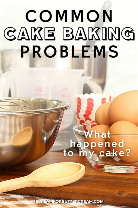 Image result for Cake Cooking Problems