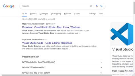 Image result for Downloading and Using Visual Studio Code C