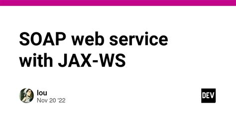 Java Web Service 的图像结果