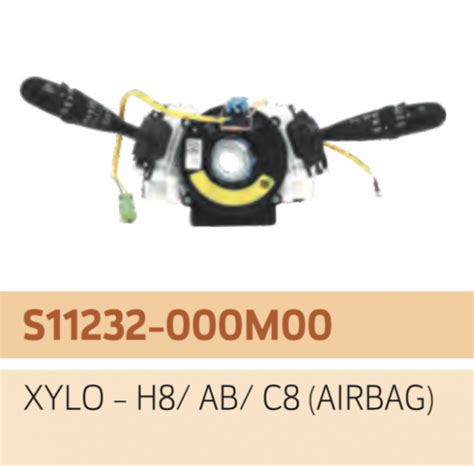 UNO MINDA S11232 Combination Switch Double Stalk (Lamp & Wiper) With 3 ...