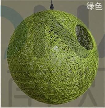 Buy 15Cm Modern Industrial DIY Hemp Round Ball Ceiling Lamp Light ...