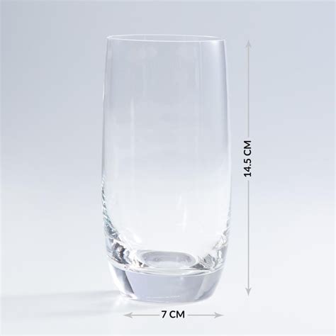 Buy OCEAN Lucaris 6-piece Round Long Drink Glass set - 380 ml from ...