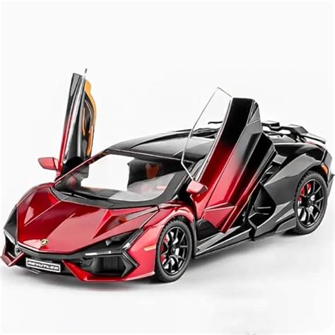 Invite Enterprise 1:24 Lamborghini Revuelto Diecast Metal Pull Back Car ...