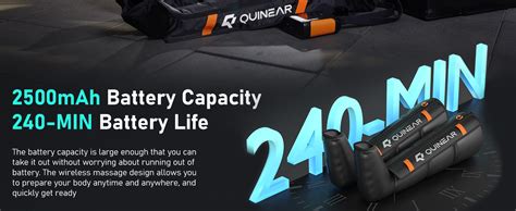 QUINEAR Leg Recovery System | Air Compression Boots for Legs and Feet ...