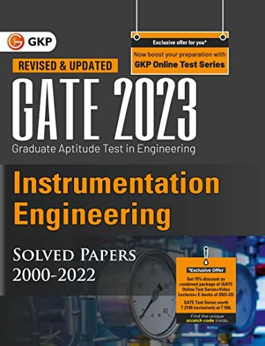 GATE 2023 : Instrumentation Engineering - Solved Papers 2000-2022 eBook ...