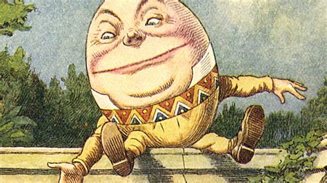 People are only just realising that Humpty Dumpty isn't an egg & it’s ...