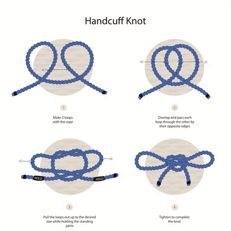 Image result for Handcuff Knot Tutorial
