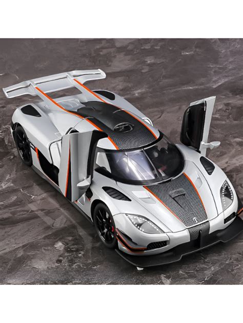 Koenigsegg Agera RS 1:32 Scale Model Car - Pull Back Toy with Sound ...