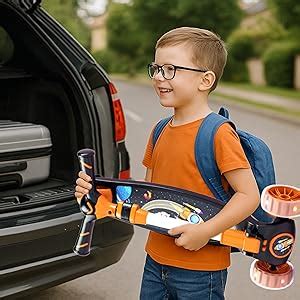 Buy Aditi Toys Go Rider Kick Scooter for Kids LED Light 3 Wheel ...