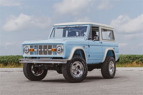 1971 Baby Blue Bronco | Gateway Bronco
