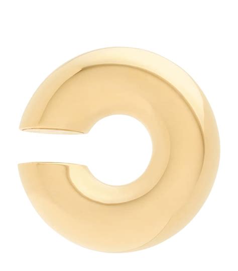 Saint Laurent Oversized Hoop Ear Cuff | Harrods US