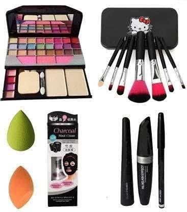 Zaduhik TYA Fashion 6155 Multicolour Makeup Kit with 7 Black Makeup ...