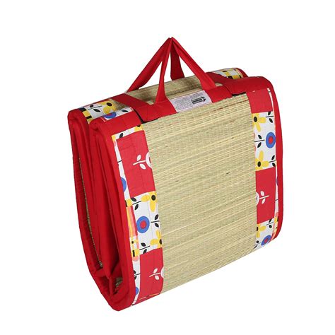 Buy KALA DARSHAN CRAFTS BAZAAR Natural Grass Foam Printed Mat ...