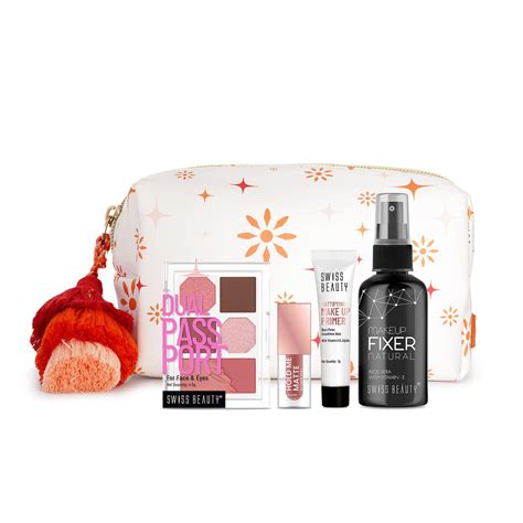 Swiss Beauty 4-in-1 Festive Makeup Kit | Waterproof Lipstick | Paspport ...