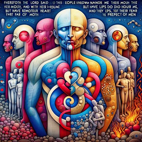 What does Isaiah 29:13 mean? | Bible Art