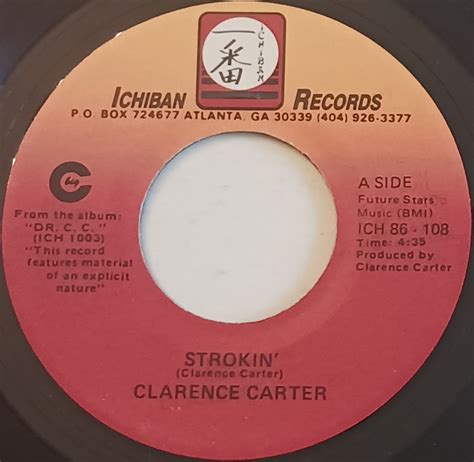 Why Clarence Carter's 2 explicit songs, "Strokin'" and "Love Me with ...