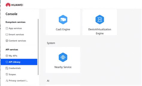 API Console Operation Guide-Console Management - HUAWEI Developers