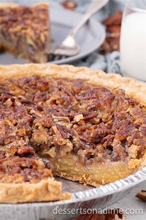 Texas Pecan Pie - Desserts on a Dime