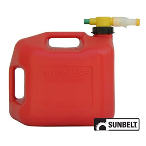 Fuel Can, No-Spill CARB Gas Can (5 gallon)
