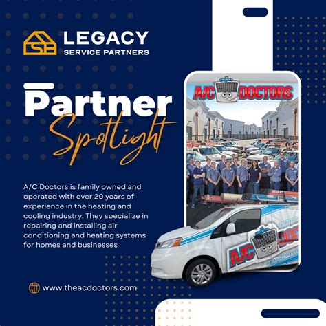 Legacy Service Partners on LinkedIn: Thrilled to highlight A/C Doctors ...