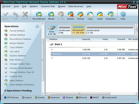 Image result for Partition Wizard Boot Disc