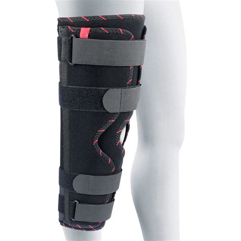 Ortonyx Tri-panel Knee Immobilizer Full Leg Brace - Breatheable for ...