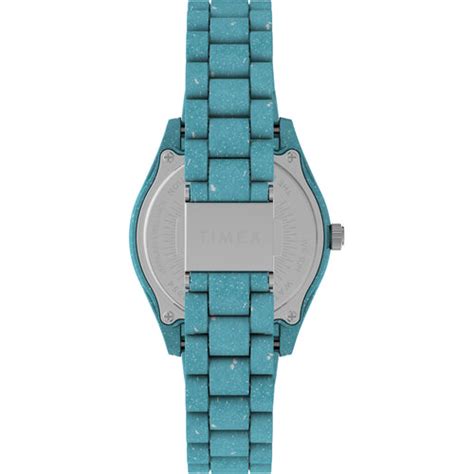 Timex Legacy Ocean 37mm Recycled Plastic Bracelet Watch