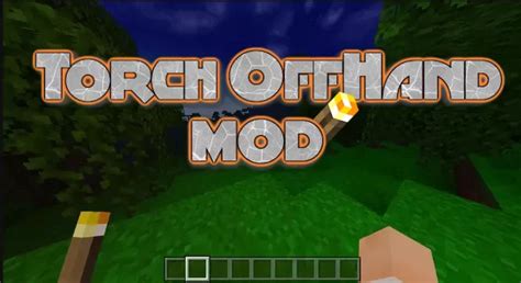 Image result for Offhand Torchlight Minecraft