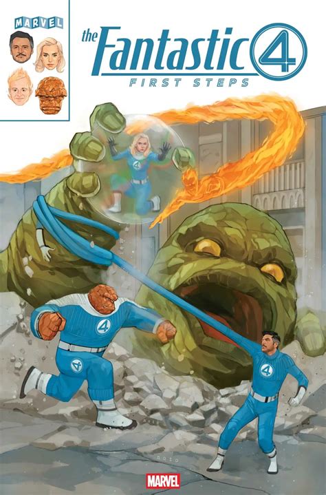THE FANTASTIC FOUR: FIRST STEPS One-Shot Will Be Marvel Comics' First Official MCU Comic Book ...