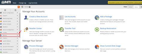 How to Restore a Backup of a File or Folder Using WHM?