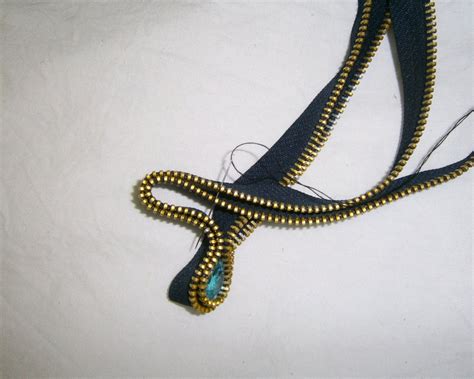 Image result for Zipper Jewelry Tutorial