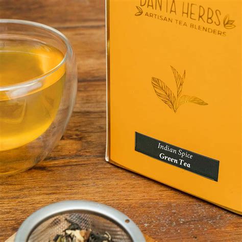 Buy Indian Spice Green Tea Online | Loose Leaf Tea - Danta Herbs