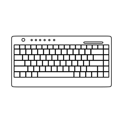 Image result for Blank Keyboard Drawing