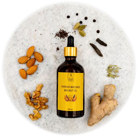 THYROID WALNUT MASSAGE OIL [50ml] – Iyarkai Health & Wellness