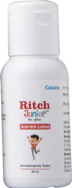 Buy RITCH JUNIOR LOTION 30ML Online & Get Upto 60% OFF at PharmEasy