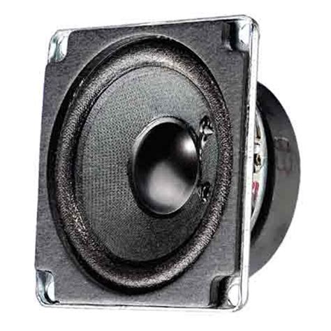 scm-modellbau - Visaton Lautsprecher 8 Ohm ,10 Watt, 50x50mm, 12,90