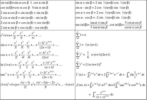 微积分常用公式_微积分基本公式-CSDN博客
