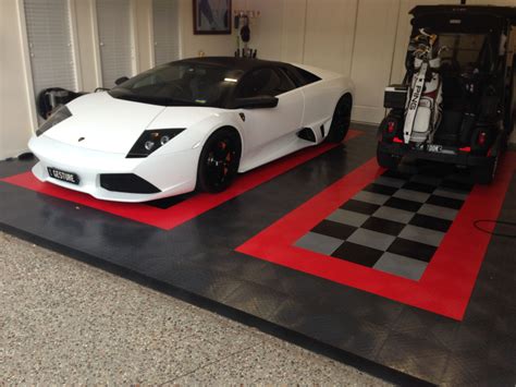 Garage floor tiles garage flooring ideas by racedeck wall and floor ...