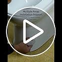 HASTHIP® Automatic Toilet Flusher - USB Rechargeable Smart Toilet ...