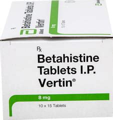 Vertin 8mg Tablet: Uses, Side Effects, Price, Dosage & More Info ...