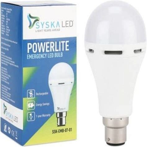 Image result for Syska LED Rechargeable Bulb