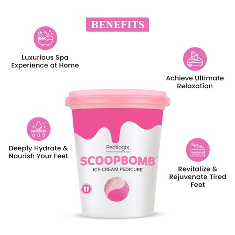 O3+ Pedilogix Scoop Bomb Pedicure with Bath Bomb for Soft & Moisturise