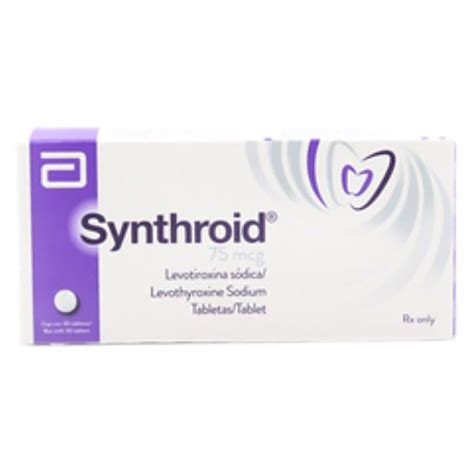 Comprar Synthroid 75 Mcg 30 Tbls | Walmart El Salvador - Walmart | Salvador
