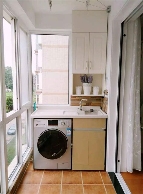 小阳台洗衣房 – 设计本装修效果图